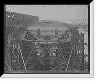 Historic Framed Print, [City of Cleveland, Steamer #168 on the ways] - 4,  17-7/8" x 21-7/8"