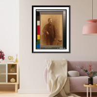 Crosby S. Noyes, three-quarter length studio portrait, standing, facing front Classic, Antique Wall Art