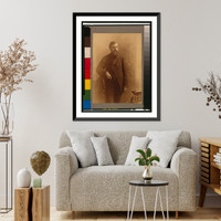 Crosby S. Noyes, three-quarter length studio portrait, standing, facing front Classic, Antique Wall Art