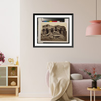 Koum Ombo - near view.Frith, Antique Wall Art