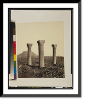 Historic Framed Print, Ruins of a Christian church, island of Saye, Ethiopia.Frith.,  17-7/8" x 21-7/8"