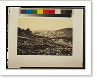 Historic Framed Print, View at Hebron.Frith.,  17-7/8" x 21-7/8"