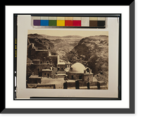 Historic Framed Print, Convent of Mar-Saba.Frith.,  17-7/8" x 21-7/8"