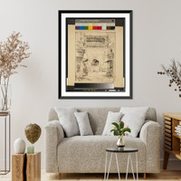 Historic Framed Print, [Fez marketplace] - 2,  17-7/8" x 21-7/8"