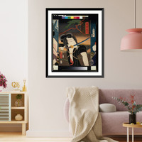 Historic Framed Print, [Portraits of actors, often playing roles] - 11,  17-7/8" x 21-7/8"