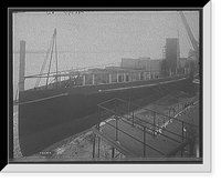 Historic Framed Print, [Steamer City of Cleveland, bow view],  17-7/8" x 21-7/8"