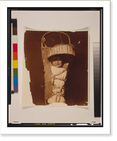 Historic Framed Print, An Apache babe,  17-7/8" x 21-7/8"