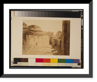 Historic Framed Print, Chemin de la Croix, Jerusalem,  17-7/8" x 21-7/8"