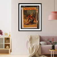 Historic Framed Print, Arizona cowboy.,  17-7/8" x 21-7/8"