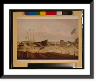 Historic Landscape - New York City - The Smith and Dimon Shipyard, 1833
