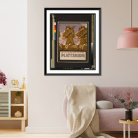 Historic Framed Print, Are you trained to do your share? Plattsburg [sic],  17-7/8" x 21-7/8"