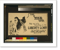 This is your war Help win it by subscribing to the Liberty Loan.Frank Godwin, Vintage Print