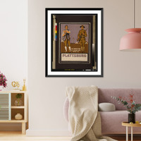 Historic Framed Print, The minute men of to-day are going to Plattsburg [sic],  17-7/8" x 21-7/8"