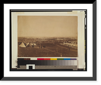 Panorama of the Plateau of Sebastopol in eleven parts (1855)Cathcart's Hill, looking towards the Light Division & Inkermann - 2, Antique Poster