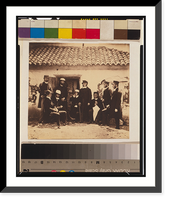 The Reverend Henry Wright, principal chaplain to the forces in the Crimea with other chaplains - 2 Classic, Antique Wall Art