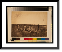 Historic Framed Print, The tombs of the generals on Cathcart's Hill - 2,  17-7/8" x 21-7/8"