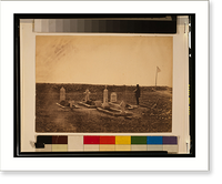 Historic Framed Print, The tombs of the generals on Cathcart's Hill - 2,  17-7/8" x 21-7/8"