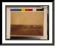 Historic Framed Print, Panorama of the Plateau of Sebastopol in eleven parts (1855) - 9,  17-7/8" x 21-7/8"