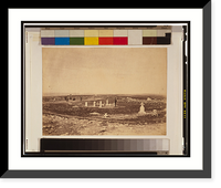 Historic Framed Print, Panorama of the Plateau of Sebastopol in eleven parts (1855)Plateau of Sebastopol - 2,  17-7/8" x 21-7/8"