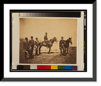 Historic Framed Print, Reverend Mr. Butler & officers of the 47th Regiment,  17-7/8" x 21-7/8"