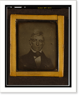 Historic Framed Print, [John McAllister, Jr., head-and-shoulders portrait, facing front],  17-7/8" x 21-7/8"