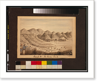 Historic Framed Print, Camp 90, De Casure Creek - 2,  17-7/8" x 21-7/8"
