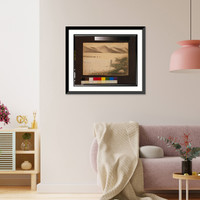 Historic Framed Print, The dessert [e.g. desert] - 2,  17-7/8" x 21-7/8"