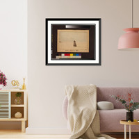 Historic Framed Print, Sunday April 3d 1859 - 2,  17-7/8" x 21-7/8"