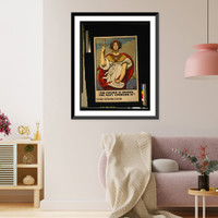 The sword is drawn, the Navy upholds it!".painted by Kenyon Cox, N.A." - 2, Historic Print