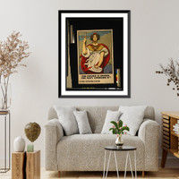 The sword is drawn, the Navy upholds it!".painted by Kenyon Cox, N.A." - 2, Historic Print