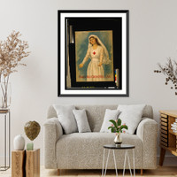 Historic Framed Print, Third Red Cross roll call.Haskell Coffin. - 2,  17-7/8" x 21-7/8"