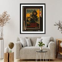 Historic Framed Print, Keep 'em going!.Ketterlinus Phila.,  17-7/8" x 21-7/8"
