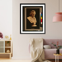 Ludwig van Beethoven - studied from the death mask - 2 Classic, Antique Poster