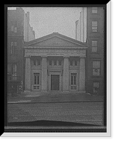 Historic Framed Print, [19th Ward Bank, Thirty-fourth Street Branch, exterior, New York, N.Y.] - 2,  17-7/8" x 21-7/8"