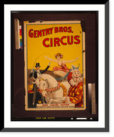 Gentry Bros. circus Miss Louise Hilton, the greatest rider the world has ever known.National Ptg & Eng. Co., Chicago, New York & St. Louis, Historic Print
