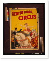 Gentry Bros. circus Miss Louise Hilton, the greatest rider the world has ever known.National Ptg & Eng. Co., Chicago, New York & St. Louis, Historic Print