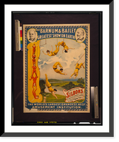 Historic Framed Print, The Barnum & Bailey greatest show on earth The world's largest, grandest, best amusement institution.The Strobridge Lith. Co., Cinti & New York. - 2,  17-7/8" x 21-7/8"