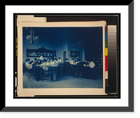 Historic Framed Print, [Students seated around tables, studying, at Western High School, Washington, D.C.] - 2,  17-7/8" x 21-7/8"