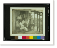 Clarence H. White (seated center), Gertrude K&auml;sebier (seated right), and students, Summer School of Photography, Five Islands, Maine.Gertrude L. Brown, Vintage Print