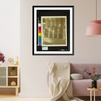 Historic Framed Print, Base of a great column.Antoinette B. Hervey, 1929.,  17-7/8" x 21-7/8"