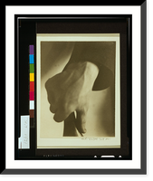 Historic Framed Print, [Study of a hand].Edith Winifred Tait, '26.,  17-7/8" x 21-7/8"