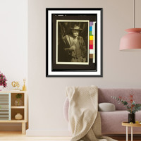 Historic Framed Print, [Southern mountaineer].Doris Ulmann.,  17-7/8" x 21-7/8"