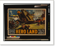 Hero land The greatest spectacle the world has ever seen for the greatest need the world has ever known.J. Carl Mueller. - 2, Vintage Poster