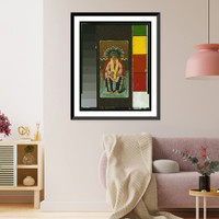 Ponka chief, N.A, Vintage Wall Art