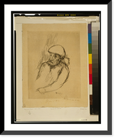 Portrait of Renoir.PB (monogram printed in reverse). - 2, Vintage Wall Art