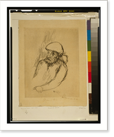 Portrait of Renoir.PB (monogram printed in reverse). - 2, Vintage Wall Art
