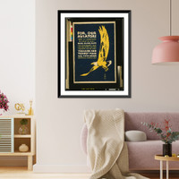 Historic Framed Print, For our aviators. Send us something to melt or sell - gold, silver, plate.F ; Carey Print NY.,  17-7/8" x 21-7/8"