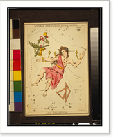 Gloria Frederici, Andromeda, and Triangula.Sidy. Hall, sculpt, Historic Print
