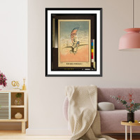 Historic Framed Print, Forward America!.Carroll Kelly 1917 ; Wright Henry Worth Inc.,  17-7/8" x 21-7/8"