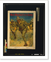 Historic Framed Print, Men wanted for the Army.I.B. Hazelton 1914.,  17-7/8" x 21-7/8"
